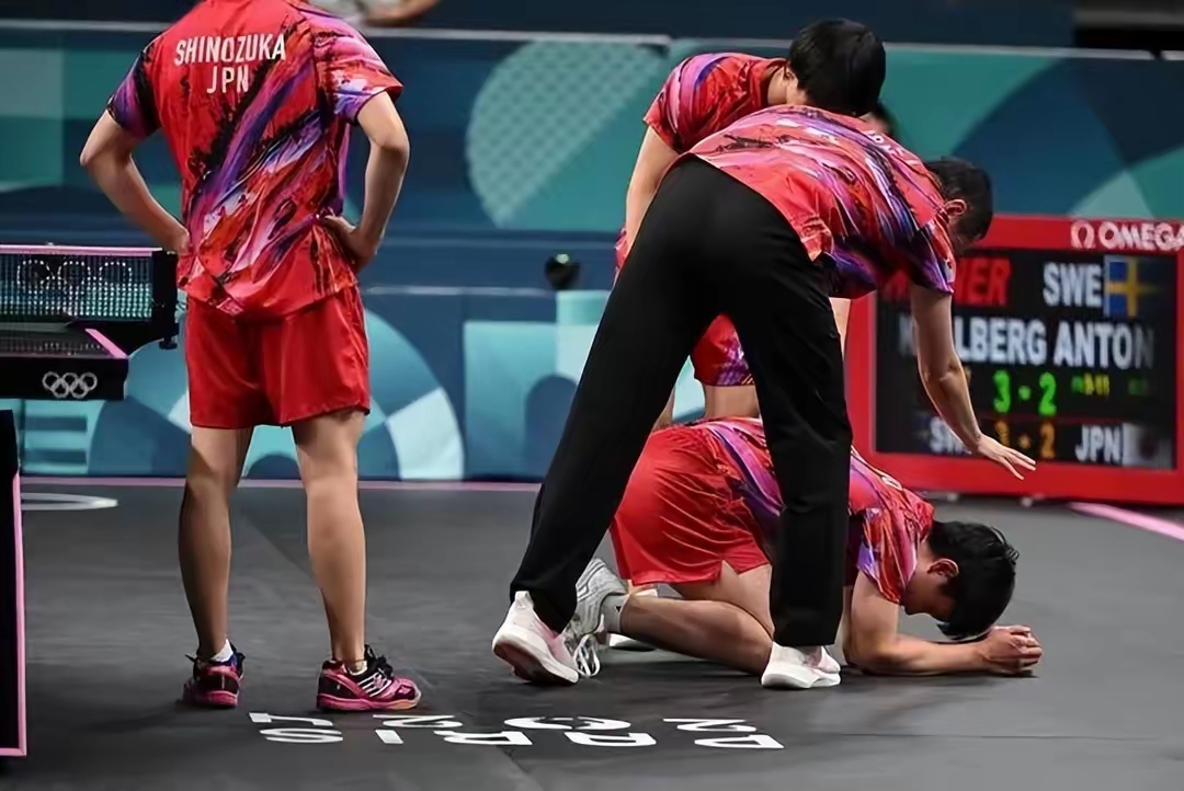 法国乒乓球队血洗奥地利乒乓球队，张本智和绝境逆转的简单介绍